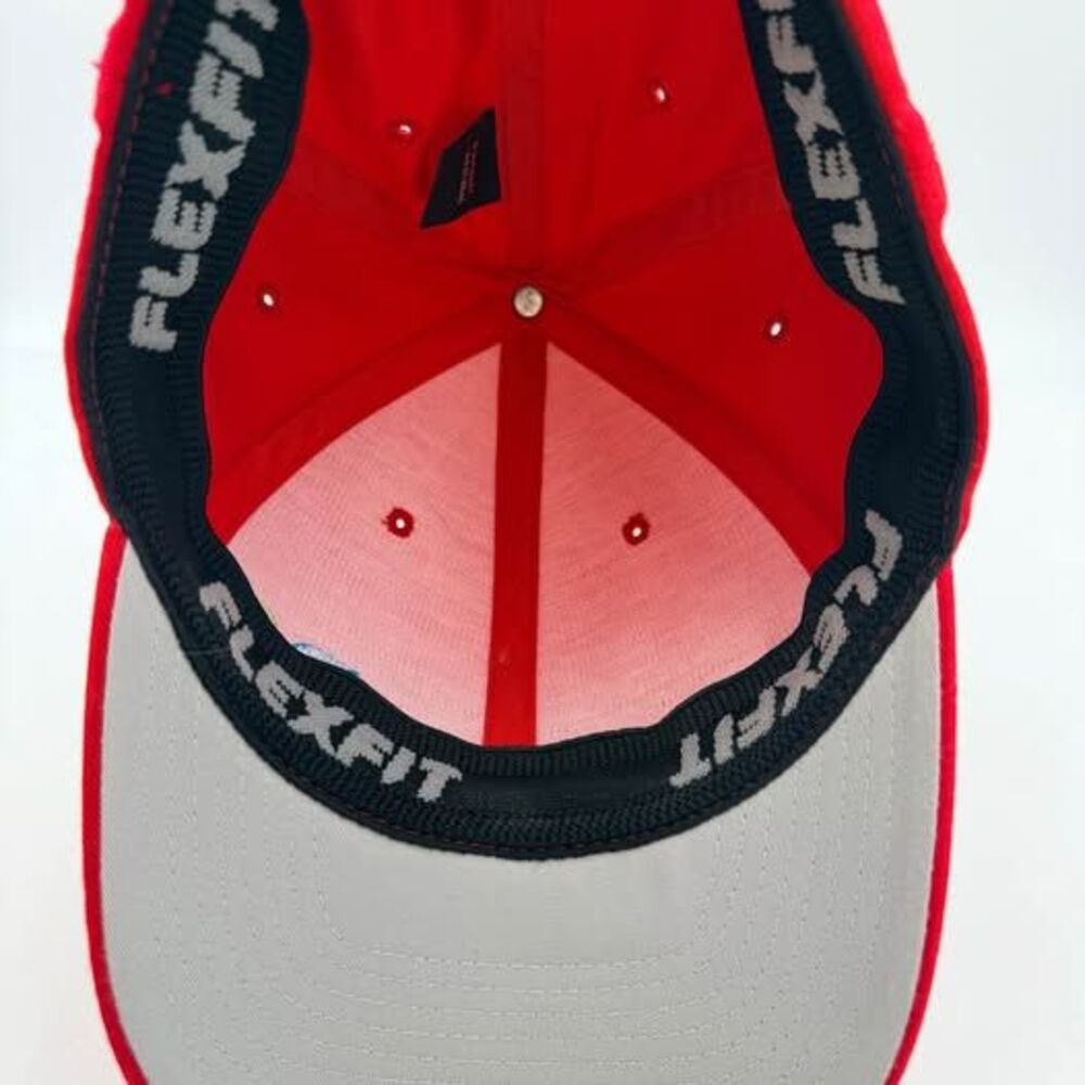 Snowbird Red Baseball Cap Size S-M - Picture 6 of 7